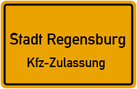 Zulassungstelle Stadt Regensburg
